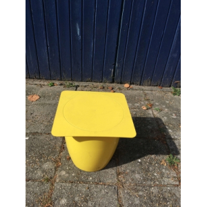 Danone krukje en speelgoedton uit de jaren 80.